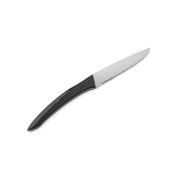 Abert (Италия) Нож для стейка 105/232 мм. 18/10  2 мм. ручка пластик, лезвие зубчатое  Abert /1/12/ АКЦИЯ