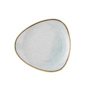 Тарелка мелкая треугольная 22,9см, без борта, Stonecast Accents, цвет Duck Egg Blue ASDETR91