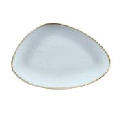 Блюдо треугольное CHEFS 30,4х20,5см, без борта, Stonecast, цвет Duck Egg Blue SDESTC301