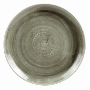 Тарелка мелкая 26см, без борта, Stonecast Patina, цвет Burnished Green PABGEV101