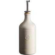 EMILE HENRY (Франция) Бутылка для масла и уксуса 400 мл. d=75 мм. h=240 мм. молочная керам Emile Henry /1/3/ ТП