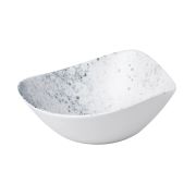 Салатник треугольный 0,37л d18,5см, без борта, цвет HAZE Blue Vellum, Studio Prints HZBLTRB71