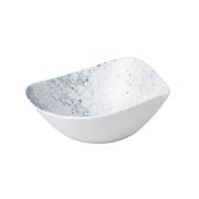 Салатник треугольный 0,60л d23,5см, без борта, цвет HAZE Blue Vellum, Studio Prints HZBLTRB91