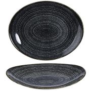 Тарелка глубокая овальная 27х22,9см, цвет Charcoal Black, Studio Prints SPCBOP581