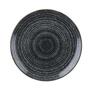Тарелка мелкая 21,7см, без борта, цвет Charcoal Black, Studio Prints SPCBEVP81