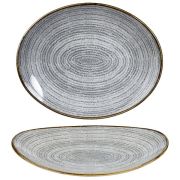 Блюдо овальное 27х22,9см, без борта, цвет Stone Grey, Studio Prints SPSGOP581