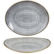 Тарелка глубокая овальная 31,7х25,5см, цвет Stone Grey, Studio Prints SPSGOP121