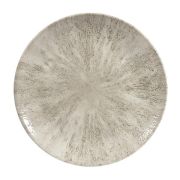 Тарелка мелкая 26см, без борта, цвет Stone Agate Grey, Studio Prints STAGEV101
