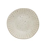 Тарелка мелкая 28,5см, керамика, Impressions, цвет OYSTER C12334