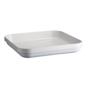 Блюдо керамическое квадратное 7,60л 41,5х41,5см h6,5см, серия Welcome, цвет белый 324110