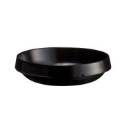 Салатник керамический 1,8л d25см h6,5см, серия Welcome, цвет черный 321871