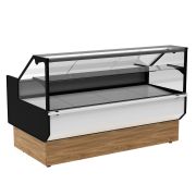 ВИТРИНА ХОЛОДИЛЬНАЯ GC95 SM 1,8-1 0013-0430 (ВХС-1,8 CARBOMA GC95 KOMBILUX) (0108 ТЕМНЫЙ ДУБ)