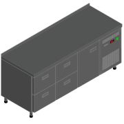 СТОЛ С ОХЛАЖД.ШКАФОМ СХС-70-02 24120011330