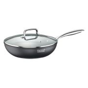 Pintinox (Италия) Сковорода d=28 см. h=8 см. 3,6 л. алюм. с антиприг. покрыт. (индукция) микрогриль глубокая ST1 Pinti /1/6/