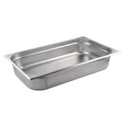 MGsteel Гастроемкость 1/1 h=100 мм. 530*325 мм. 14 л. нерж.перфорир. d=4 мм. MGsteel /1/6/