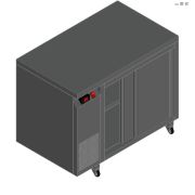 СТОЛ С ТЕПЛОВЫМ ШКАФОМ HICOLD TS 10 SN O М НА КОЛЕСАХ