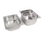 MGsteel Гастроемкость 1/2 h= 65 мм. 325*265 мм. 4 л. нерж. MGsteel /1/6/12/