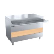 ПРИЛАВОК Д/ГОРЯЧИХ НАПИТКОВ 1120ММ РИВЬЕРА АТЕСИ ПГН-1120-02-О