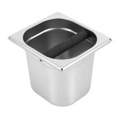 MGsteel Нок-бокс для кофейного жмыха 17,6*16,2*15 см. нерж. MGsteel /1/24/