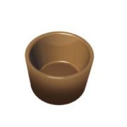 Форма 15 для выпечки тарталеток 35/32мм h25мм (для аппарата Cookmatic), 25 ячеек PIASTRA 15