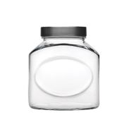 Pasabahce (Россия) Банка для сыпучих прод. 1500 мл. 150*100*160 мм. с метал. крышкой /1/6/180/ АКЦИЯ