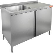 СТОЛ ПРИСТЕННЫЙ НСЗ1М-18/7БЛ С ВАННОЙ МОЕЧН.