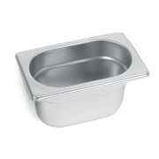 MGsteel Гастроемкость 1/9 h=100 мм. 176*108 мм. 1 л.  нерж. MGsteel /1/48/