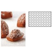 Форма силик. д/зам. и вып. "PAVOFLEX  Mini Madeleine " 52 x 33 x h 15 mm, 15мл, 72ячейки PX305