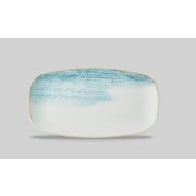 Блюдо прямоугольное CHEFS 29,8х15,3см, цвет Aquamarine, Studio Prints Homespun Accents HAAMXO111
