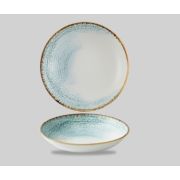 Салатник 1,14л d24,8см, без борта, цвет Aquamarine, Studio Prints Homespun Accents HAAMEVB91