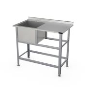 ВАННА МОЕЧНАЯ СВАРНАЯ KAYMAN ВМБ-614/1010-Л-А