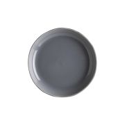 Bonna (Турция) Тарелка d=250 мм. глубокая  870 мл. h=40 мм. Серый, форма Крас волнистый край Bonna /1/6/