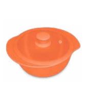 Кастрюля керамическая с крышкой D25см/2,3л CAJU, 129176, BM02-4508