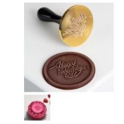 Печать для декорирования шоколада "Happy Valentine - small" D. 30 H. 90 mm 20FH37S