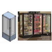 ШКАФ ХОЛОД.ОСТРОВ. ENOFRIGO СOMPASS A1CE#20MM1N + НАБОР ПОЛОК GK93430001