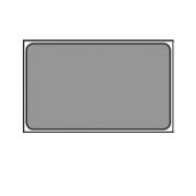 Гастроемкость GN1/1-100, нерж. сталь 14102-10