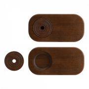 Bonna (Турция) Доска для подачи прямоуг. 320*160*25 мм. бук (емкости см.описание) Bonna /1/4/