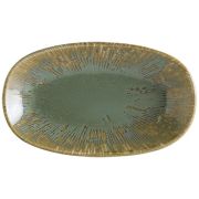 Bonna (Турция) Блюдо овальное 190*110 мм. Снэл Зеленый чай, форма Гурмэ Bonna /1/12/2304