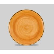 Тарелка мелкая 26см, без борта, Stonecast, цвет Tangerine STGSEV101