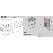 МАШИНА ПОСУДОМОЕЧНАЯ DIHR RX 356 SX+DDE+HR20+DR69