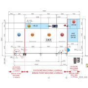 МАШИНА ПОСУДОМОЕЧНАЯ DIHR RX 356 SX+DDE+HR20+DR69/ДЕЛЕНИЕ 3 ЧАСТИ