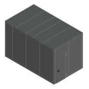 КАМЕРА 80ММ POLAIR КХН-25,80 2560Х4360Х2720