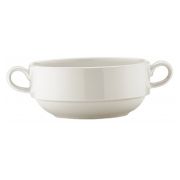 Bonna (Турция) Бульонница 350 мл.с ручками d=120 мм.Белый,формаБанкет(блюдце62956,68287,69991)Bonna/1/12/720/