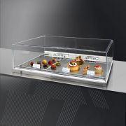 Встраиваемая горизонтальная кондитерская витрина ФИНИСТ Glassier SLIDE DUO GSD-15/65/3