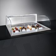 Встраиваемая горизонтальная кондитерская витрина ФИНИСТ Glassier Luxury GL-6