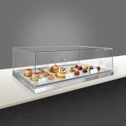 Встраиваемая горизонтальная кондитерская витрина ФИНИСТ Glassier SLIDE GS-9/7/3