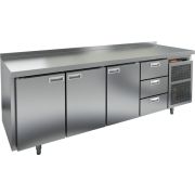 СТОЛ С ХОЛОДИЛЬНЫМ ШКАФОМ HICOLD BN 1113/TN (R290)