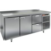 СТОЛ С ХОЛОДИЛЬНЫМ ШКАФОМ HICOLD BN 112/TN (R290)