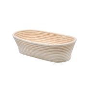 MGprof Форма для расстойки теста 250*140 мм. h=75 мм. овальная, из лозы (ротанга) MGprof/1/ АКЦИЯ