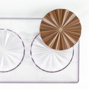 Форма д/шок.конфет "Plisse Bar" d110мм h12мм, 2 ячейки, 95гр, п/к BPA FREE 21MA2031